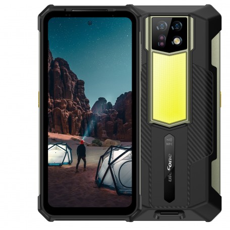 Ulefone Armor 24 Rugged Smartphone 24+256GB NFC Android 13 22000mAh Phones 6.78 Inch 64MP Main Camera Versatile Light Mobile