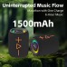 MKTEL S308 Speaker 10W Stereo Sound Portable and Convenient 6-Hour Music Marathon Dynamic Light Show Seamless Connectivity Speaker