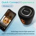 MKTEL S308 Speaker 10W Stereo Sound Portable and Convenient 6-Hour Music Marathon Dynamic Light Show Seamless Connectivity Speaker