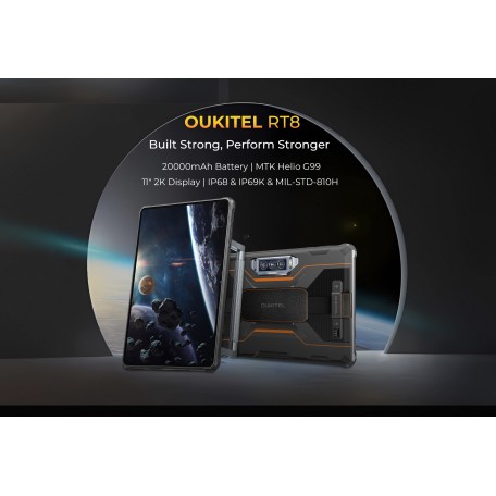 Oukitel RT8 Rugged 20000mAh Tablet 11" FHD+ D..