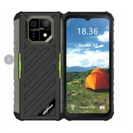 Ulefone Armor 22 Rugged Smartphone Android 13 6.58 Inch 8GB 256GB Cellphone 64MP Main Camera Night Vision G96 Mobile Phone Global Version