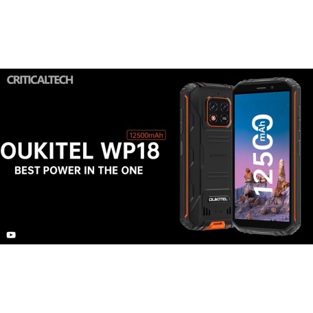 Oukitel Wp18 Smartphone Android 11 Waterproof Rugg..