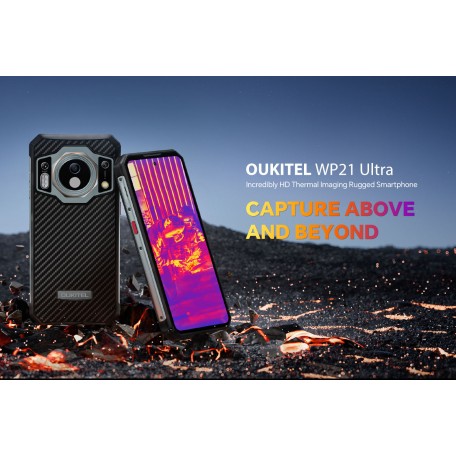 WP21 ultra Global Version Night Vision Oukitel 12GB+256GB 64M Camera Helio G99 NFC Unlocked Rugged Smart mobile phone 