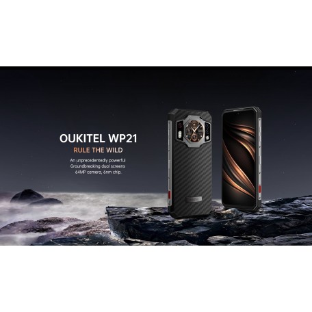 Oukitel WP21 12GB+256GB 64M Camera Helio G99 NFC Unlocked Rugged Smart mobile phone 