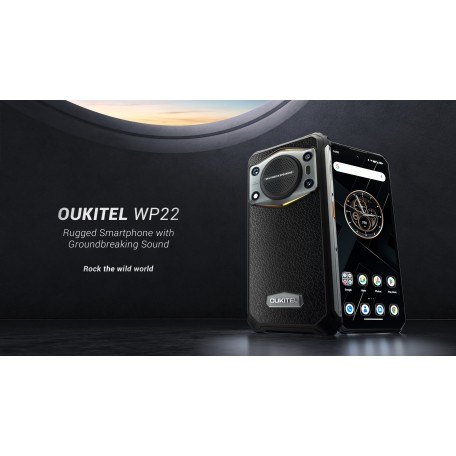 Oukitel WP22 Global Version Night Vision Oukitel 8GB+256GB Helio G99 NFC Unlocked Rugged Smart mobile phone